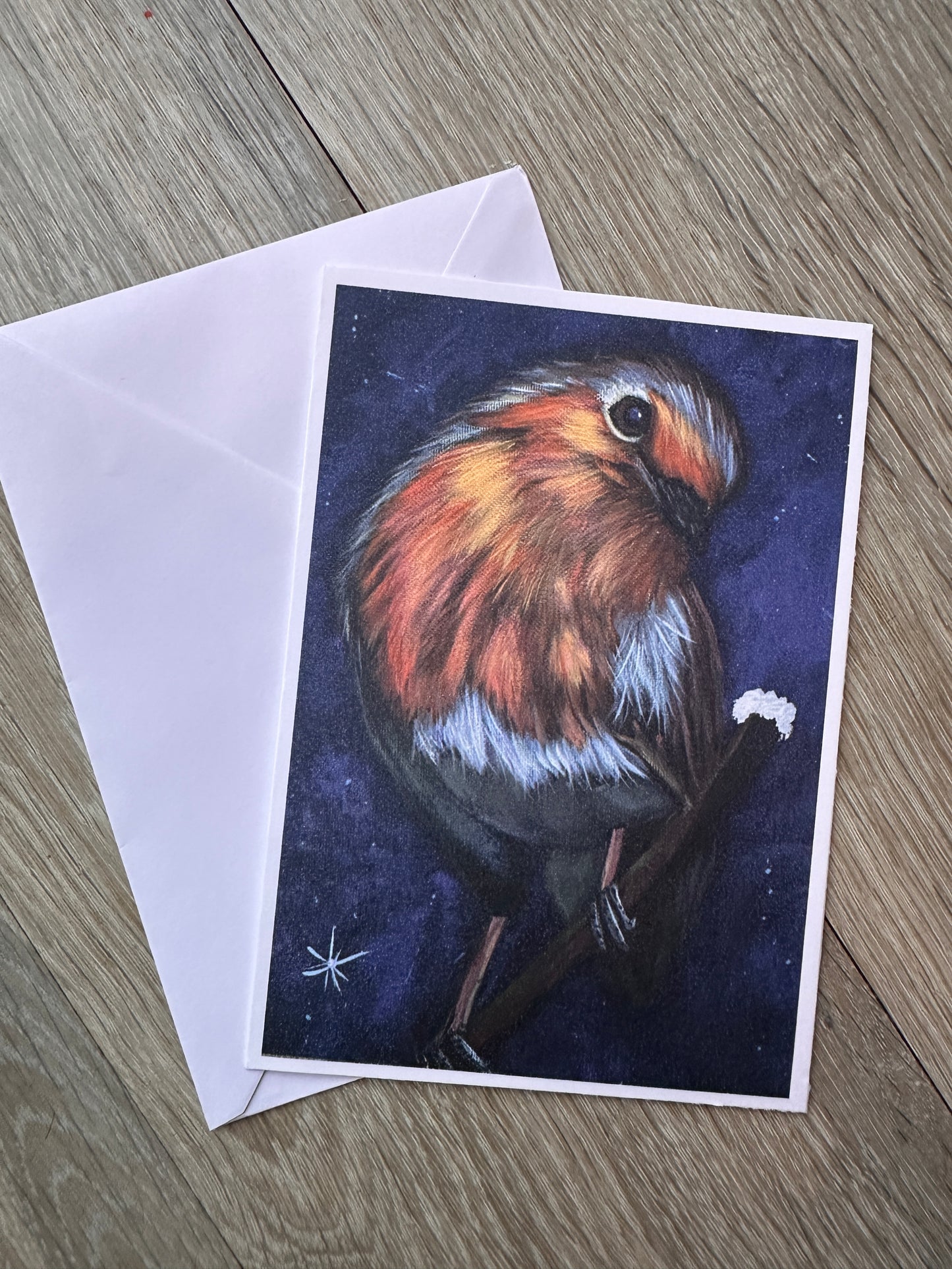 Robin Christmas Greeting cards & Prints