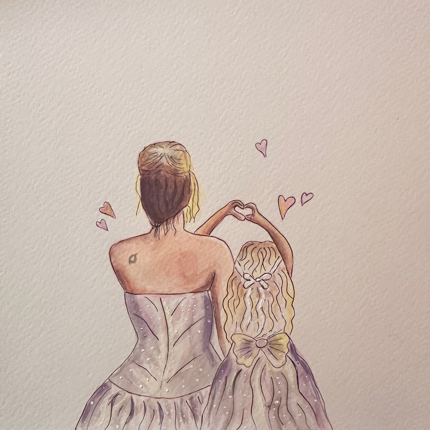 Hand Painted Wedding Illustrations