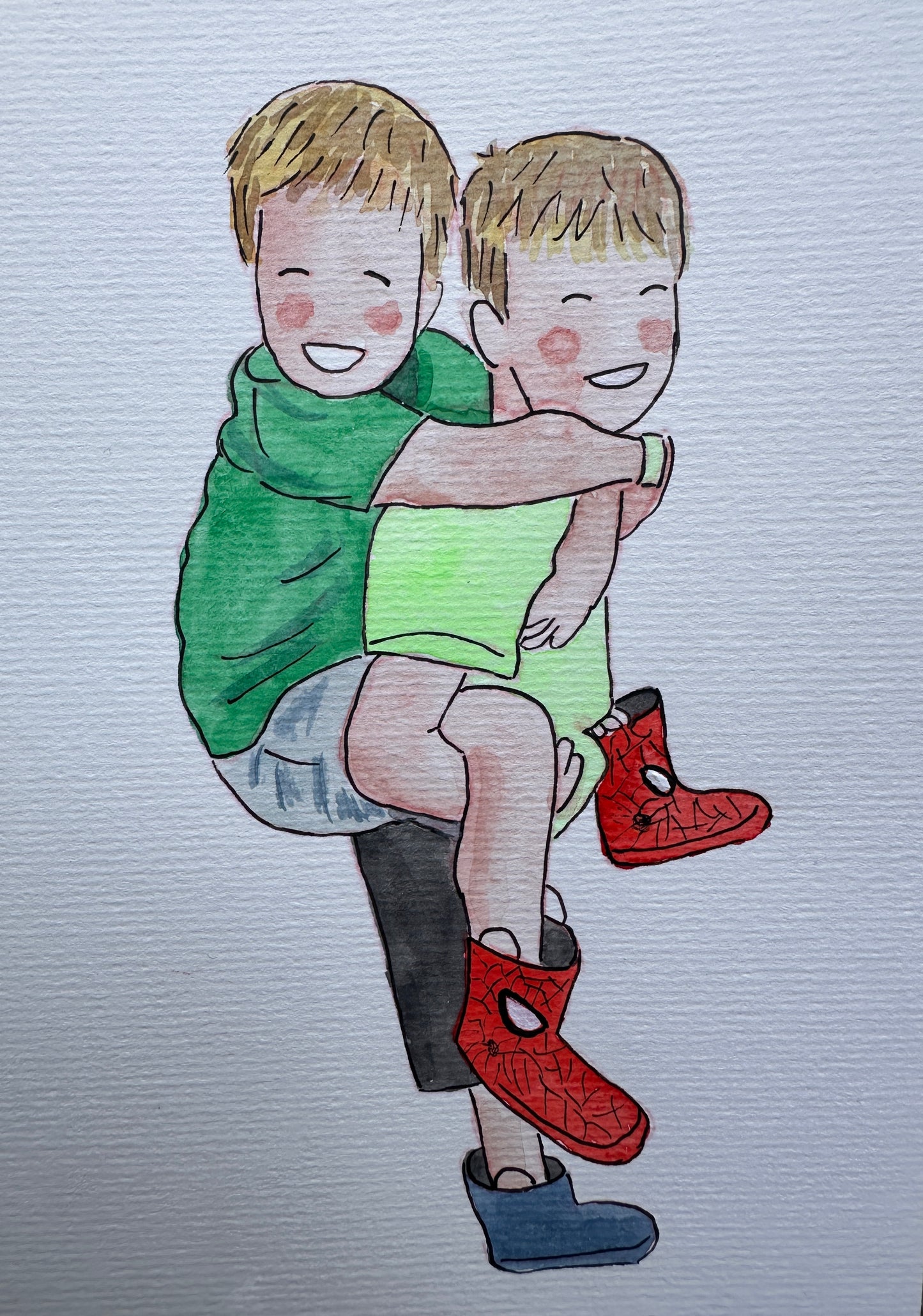 Hand Painted, Personalised Illustrations from Photos of your Cherished Memories!